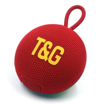 YONIS Enceinte sans fil Bluetooth autonomie 3 h - Rouge