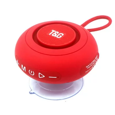 YONIS Enceinte sans fil Bluetooth fonction radio autonomie 2 h - Rouge