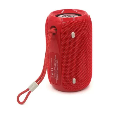 YONIS Enceinte sans fil Bluetooth fonction radio autonomie 3 h - Rouge