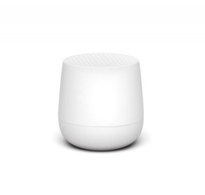 LEXON Enceinte sans fil Bluetooth  Mino Plus Chrome Blanc 