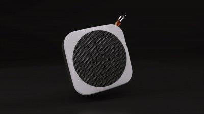 POLAROID Enceinte sans fil Bluetooth  Music Player 1 Noir et blanc