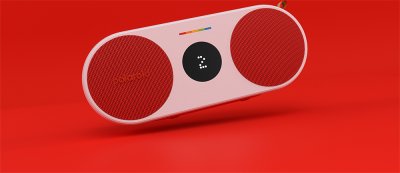 POLAROID Enceinte sans fil Bluetooth  Music Player 2 Rouge et blanc