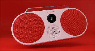 POLAROID Enceinte sans fil Bluetooth  Music Player 3 Rouge et blanc