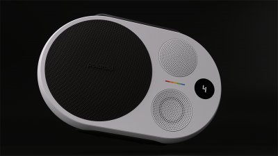 POLAROID Enceinte sans fil Bluetooth  Music Player 4 Noir et blanc