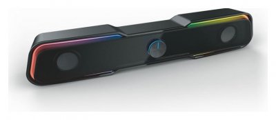 BERSERKER GAMING Enceinte sans fil gaming  ALFES-BK-ILLU Noir
