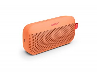 BOSE Enceinte sans fil portable  SoundLink Flex 2&egrave;me g&eacute;n&eacute;ration Bluetooth P&ecirc;che Orang&eacute;e
