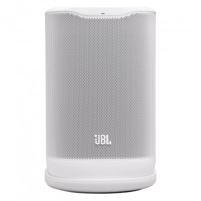 JBL Enceinte sans fil portable  Cove P1 Wifi Bluetooth int&eacute;gr&eacute; Blanche