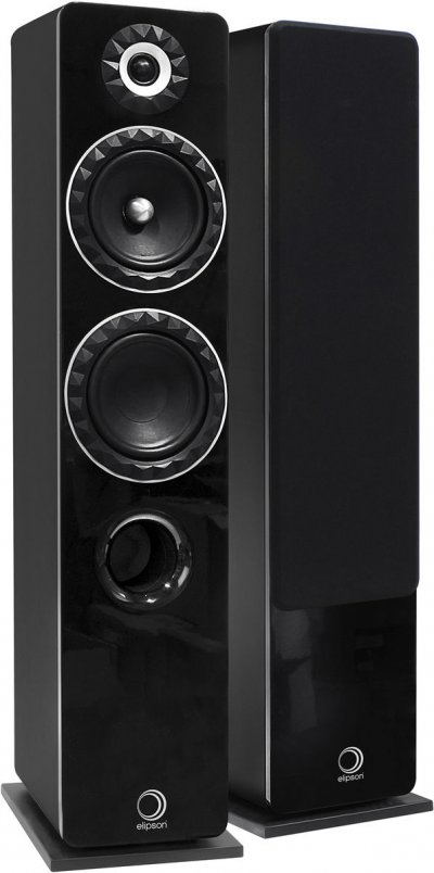 ELIPSON Enceintes colonne  Prestige Facet 14F Noir 