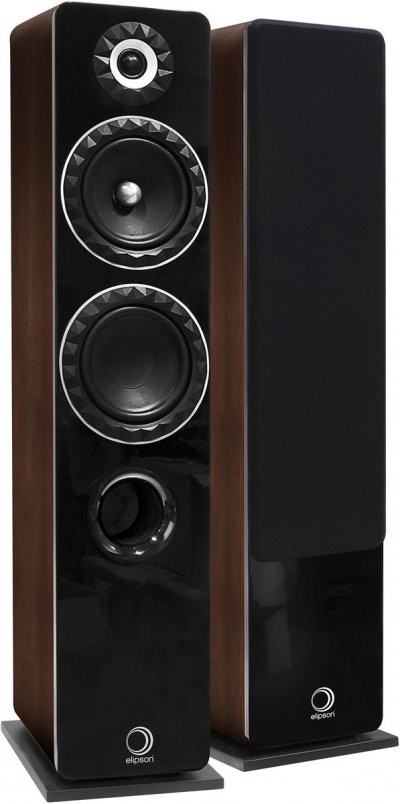 ELIPSON Enceintes colonne  Prestige Facet 14F Noyer 