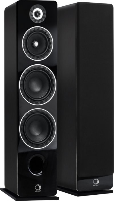 ELIPSON Enceintes colonne  Prestige Facet 24F Noir 