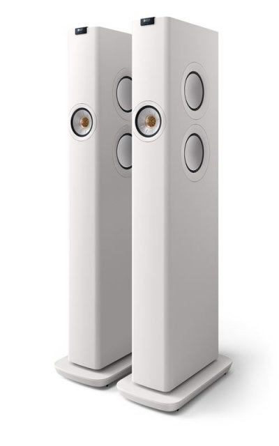 KEF Enceintes connect&eacute;es Hi-Fi  LS60 Wireless Blanc Vendues &agrave; la paire