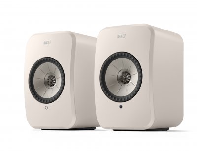 KEF Enceintes connect&eacute;es Hi-Fi  LSX 2 LT Blanc Galet vendues par paire