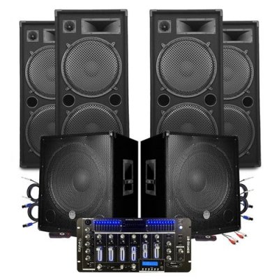 IBIZA SOUND Enceintes sono  MEGA BASSES