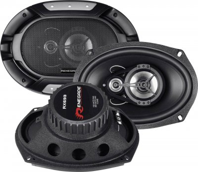 RENEGADE Enceintes voiture 6x9 pouces 3 voies 200W  RX-693