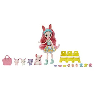 ENCHANTIMALS  Baby Bffs Bree Bunny Doll Rose