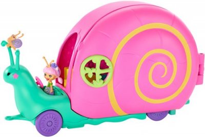 MATTEL Enchantimals Caravane Escargot Avec Saxon Snail  Gct42