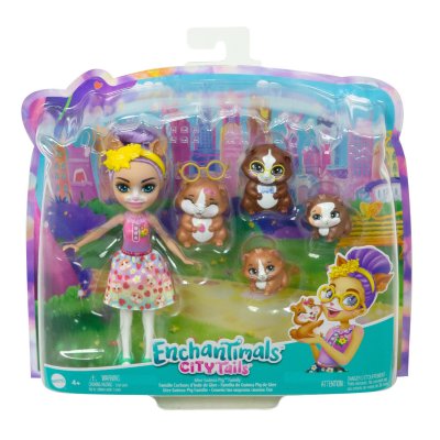 ENCHANTIMALS  - Coffret Famille Cochons D'inde De Glee