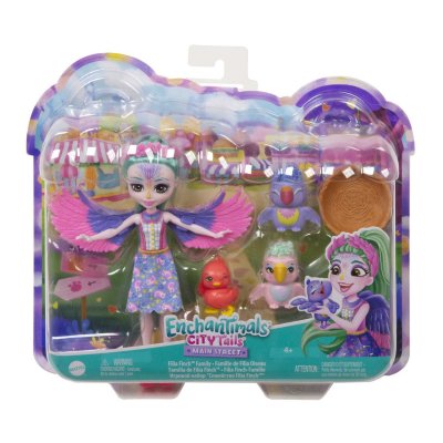 MATTEL Enchantimals - Famille De Filia Finch - Mini-Univers - 4 Ans Et +