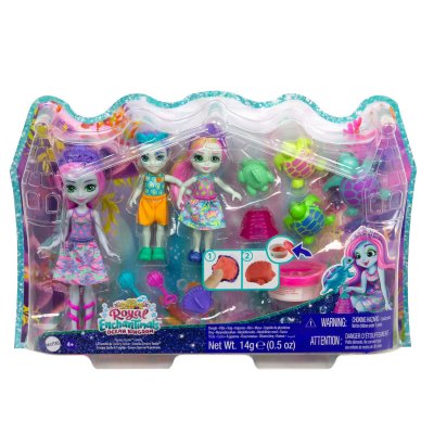 ENCHANTIMALS  - famille tortue et accessoires - poupee MATHCF95HCF94