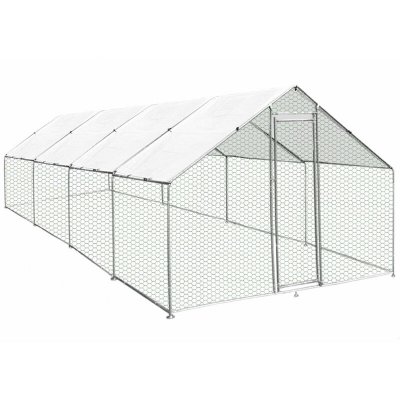 MONSTER SHOP Enclos Poulailler 3m x 8m x 2m MonsterShop