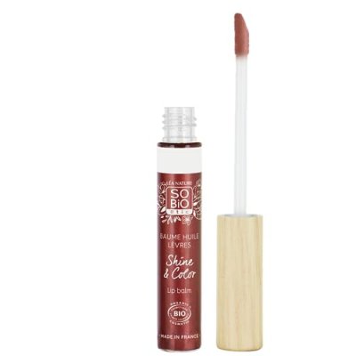 SO BIO ETIC Encre &agrave; L&egrave;vres Bio Hydratant & Iris&eacute; - SO'BiO &eacute;tic 43 Rouge corail