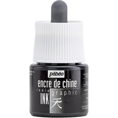 PEBEO Encre de Chine P&eacute;b&eacute;o noire - 45 ml