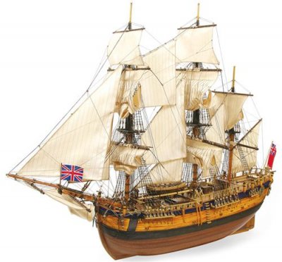 OCCRE Endeavour - Bateau Bois A Construire - Serie 4 - 