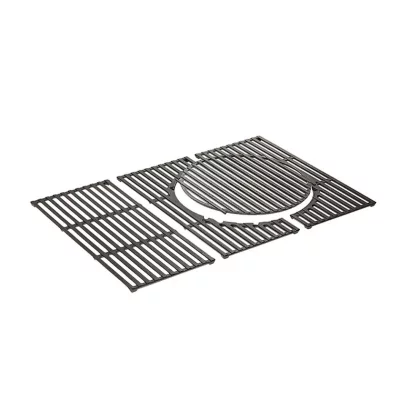 ENDERS  7784 - Grille en fonte &eacute;maill&eacute; Switch Grid pour Barbecue Boston 3 Turbo Noir