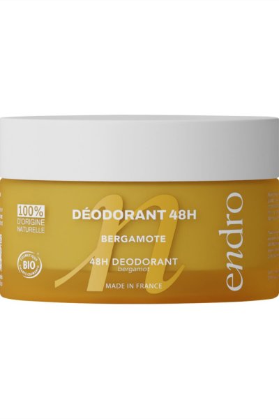 ENDRO  D&eacute;odorant Bergamote 48H Bio 50 g - Pot