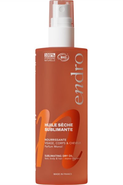 ENDRO  Huile S&egrave;che Sublimante Bio 100 ml - Spray 100 ml