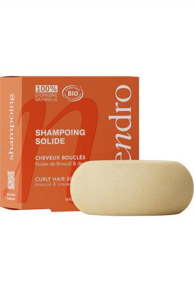 ENDRO  Shampoing Solide Cheveux Boucl&eacute;s 85g