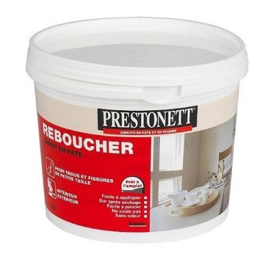 PRESTONETT Enduit de rebouchage en p&acirc;te  4kg
