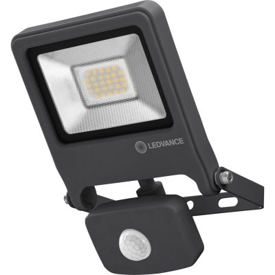 LEDVANCE ENDURA FLOOD SENSOR Projecteur 20w= 1700lm - Gris - Blanc Froid