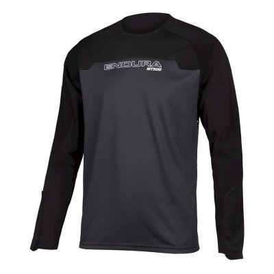 ENDURA  MT500 Burner Long Sleeve Jersey 2022 - Noir} - M}, Noir}
