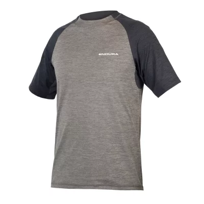 ENDURA  - Singletrack S/S - Maillot de cyclisme taille S, gris
