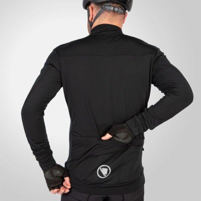 ENDURA  Xtract Roubaix Maillot &Agrave; Manches Longues pour Homme, Noir, XXL