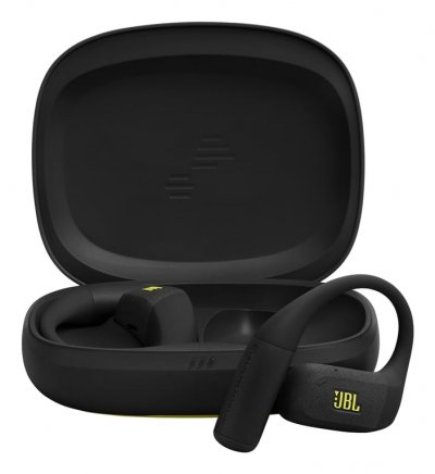 JBL Endurance Zone Noir et Jaune, de sport &agrave; conduction a&eacute;rienne sans fil
