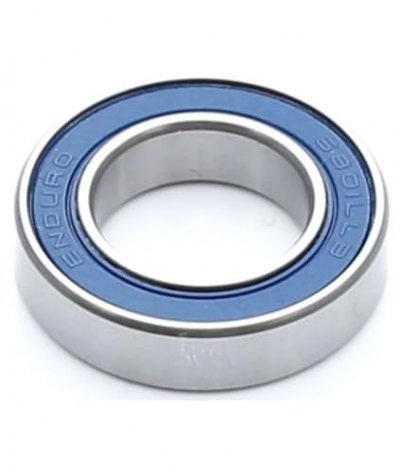 ENDURO BEARINGS  ABEC3 6801 LLB Bearing - Argent} - 12x21x5mm}, Argent}