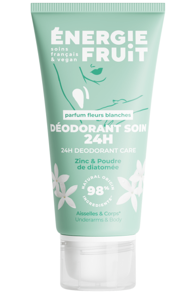 ENERGIE FRUIT  D&eacute;odorant 24h Fleurs Blanches Peaux Sensibles 50ml