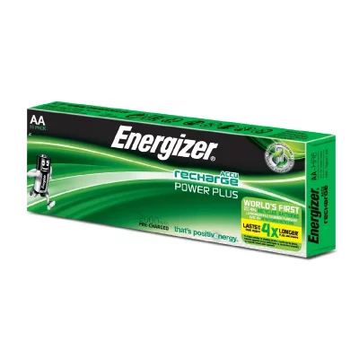 ENERGIZER  10 Piles Rechargeables AA / HR6 2000mAh  Power Plus
