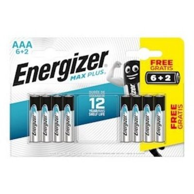 ENERGIZER  Max Plus - Batterie 8 x AAA - Alcaline