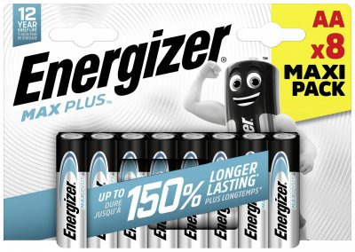 ENERGIZER  - Max Plus Pile LR6 (aa) alcaline(s) 1.5 v 8 pc(s) S425952