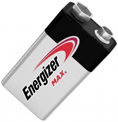 ENERGIZER  Pile alcaline 9V Max