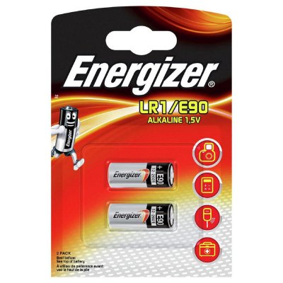 ENERGIZER  Pile alcaline LR1 / E90 - Lot de 2