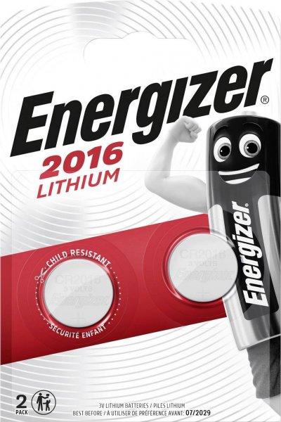 ENERGIZER  Pile bouton Cr2016 lithium