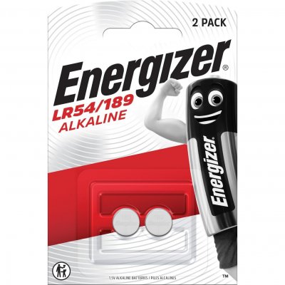 ENERGIZER  Pile bouton LR54 / 189 - Lot de 2