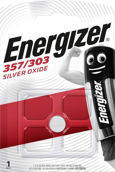 ENERGIZER  Pile Montre 357 / 303 / SR1154SW / SR1154W 