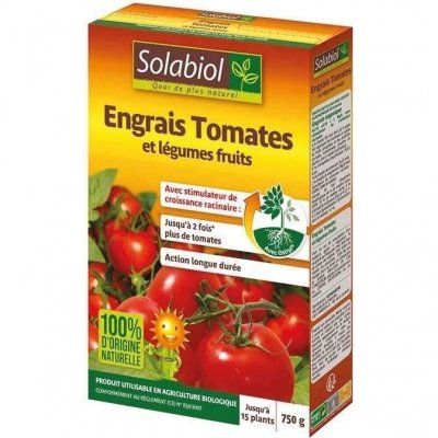SOLABIOL Engrais tomates et legumes fruits 750 g 