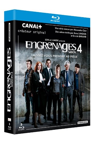 Engrenages - Coffret int&eacute;gral de la Saison 4 - Blu-Ray