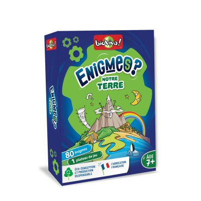 BIOVIVA Enigmes notre terre Vert 